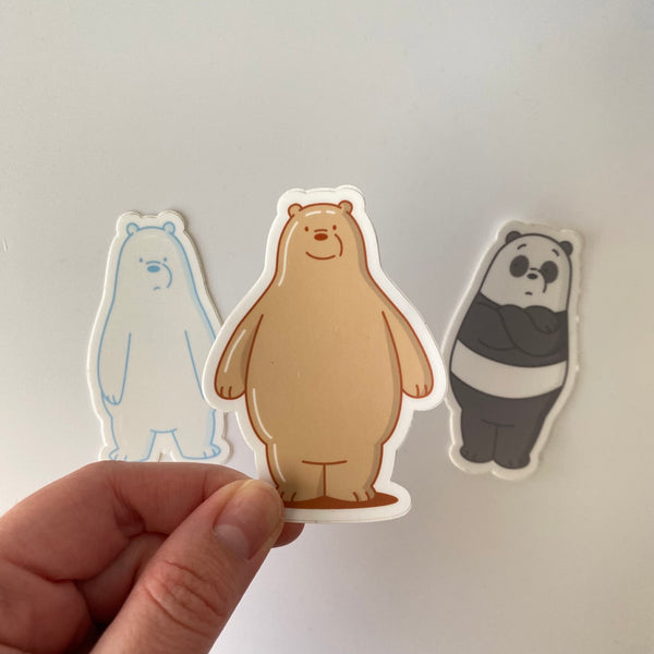 Bears Vinyl Sticker Set