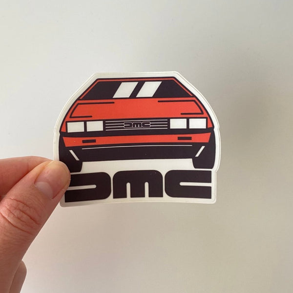 Back to the Future DMC Vinyl Sticker