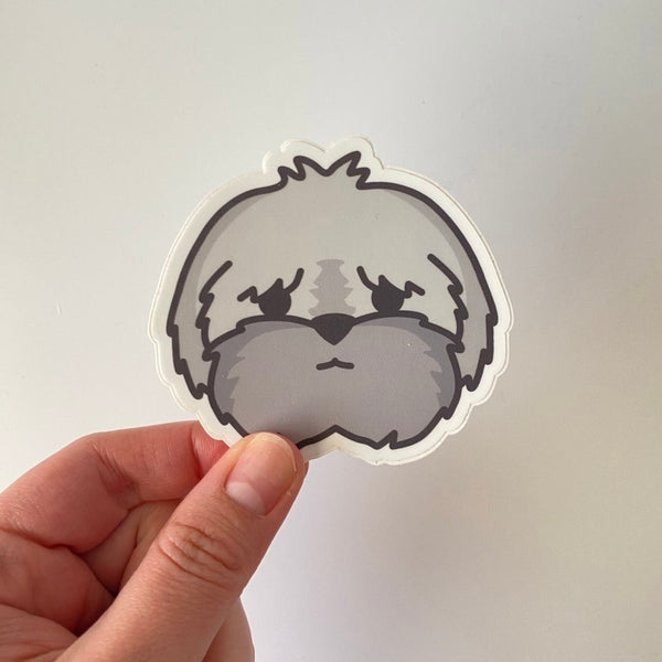 Charlie the Dog Vinyl Sticker