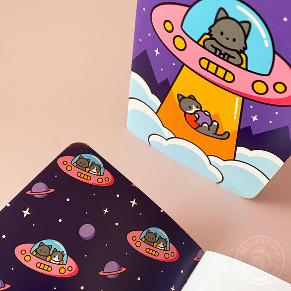 UFO Cat Pocket Book