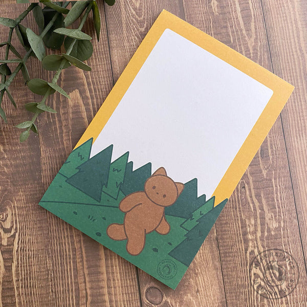 Bigfoot Cat (Sasquatch Cat) Notepad