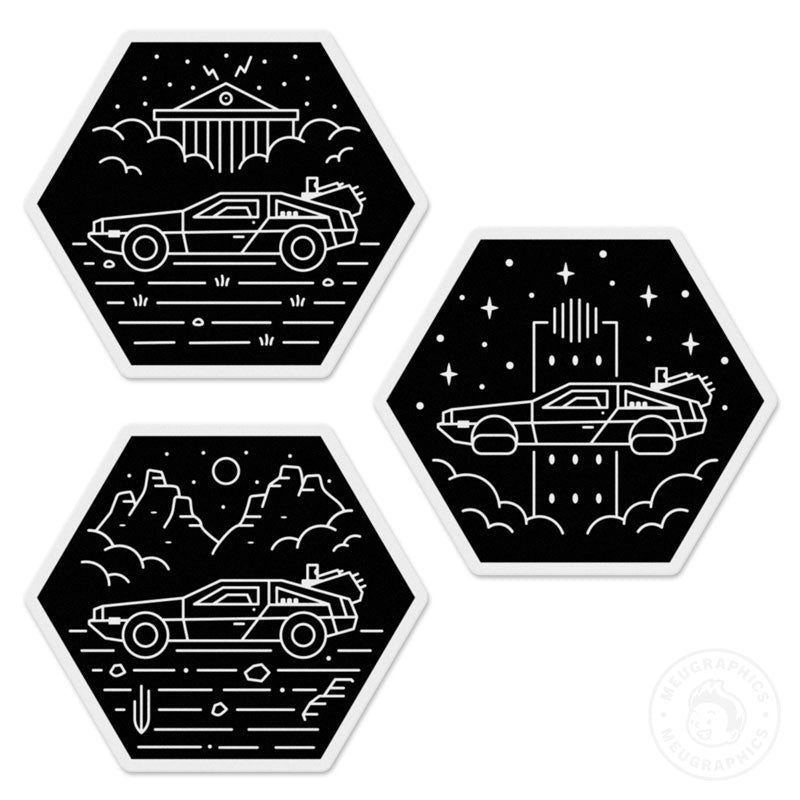 Back to the Future Vinyl Sticker Set