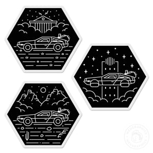 Back to the Future Vinyl Sticker Set