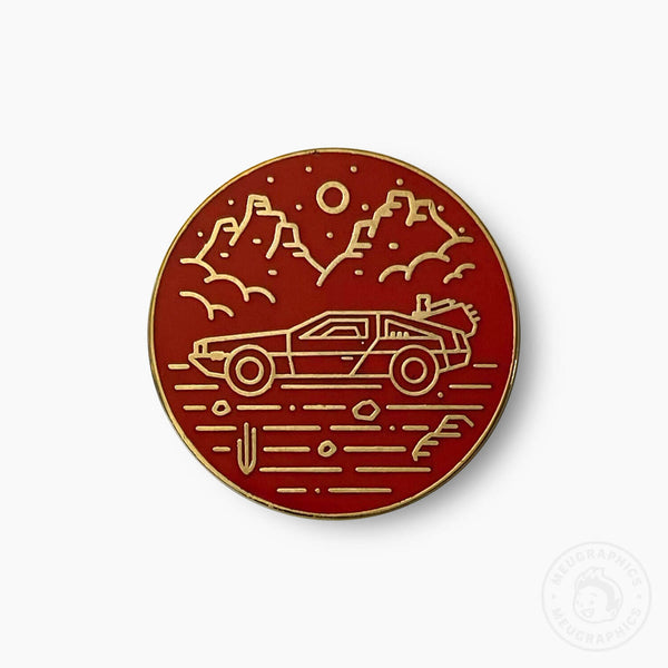 Mountain Valley Old West Enamel Pin